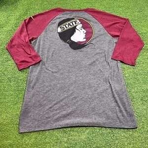 Y2K Vintage Florida State Shirt LG‎ Nike 3/4 Sleeve Seminoles Alt. Logo FSU